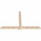 Ekena Millwork Eugene Smooth Timber Gable Bracket, Douglas Fir, 96"W x 60"H x 3 1/2"D x 5 1/2"F, 15/12 Pitch GBW096X60X0406EUG00SDF - alternate 3